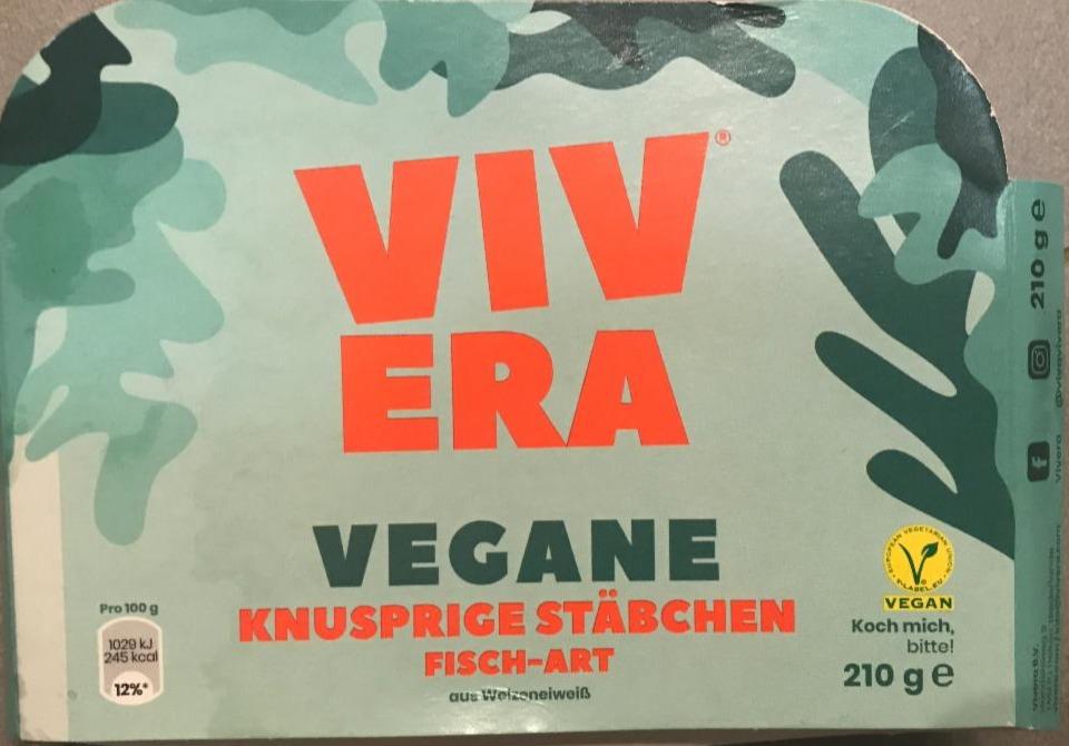 Zdjęcia - Vivera Paluszki wegańskie 210 g