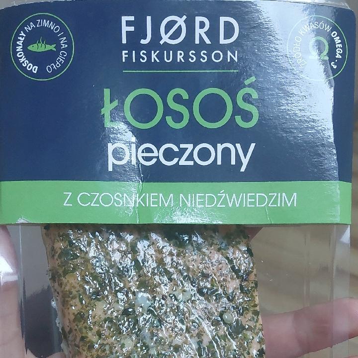 Zdjęcia - Łosoś pieczony z czosnkiem niedźwiedzim Fjord fiskursson
