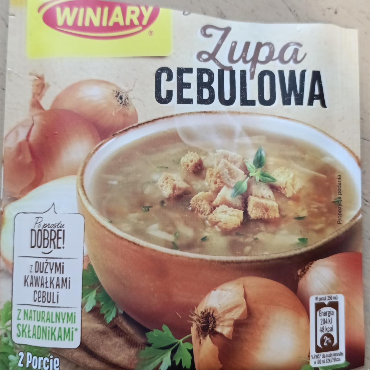 Zdjęcia - Zupa cebulowa Winiary