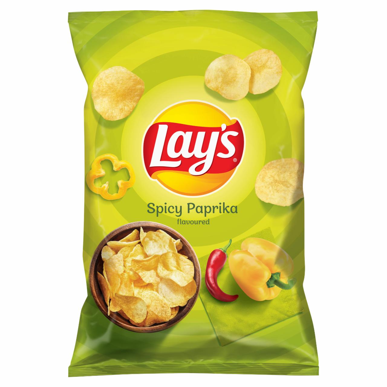 Zdjęcia - Lay's Chipsy ziemniaczane o smaku pikantnej papryki 160 g