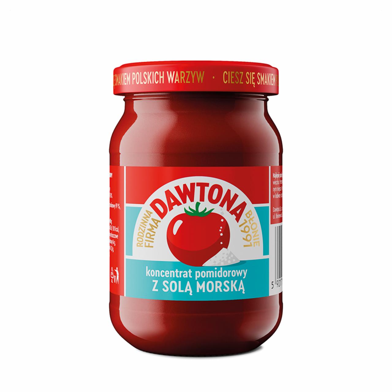 Zdjęcia - Dawtona Koncentrat pomidorowy z solą morską 190 g