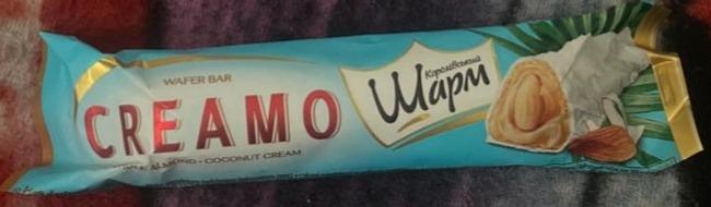 Zdjęcia - Wafer bar whole almond coconut cream Creamo