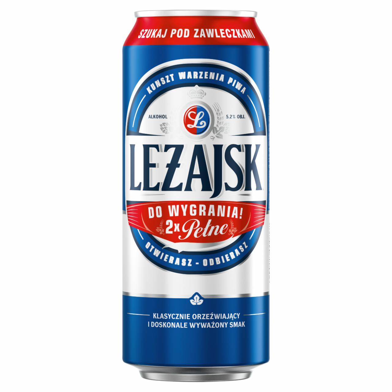 Zdjęcia - Leżajsk Piwo jasne 500 ml