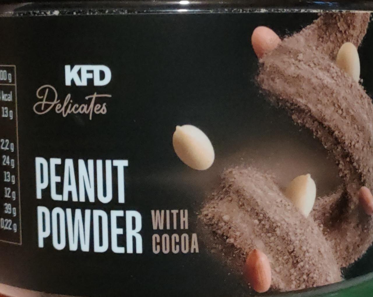 Zdjęcia - Pasta arachidowa w proszku o smaku czekoladowym z prażonych orzeszków ziemnych KFD Delicates