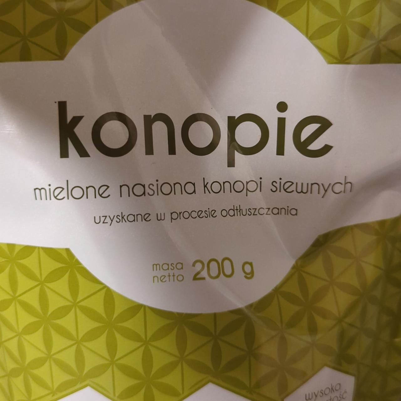 Zdjęcia - Konopie mielone nasiona konopi siewnych Oleofarm