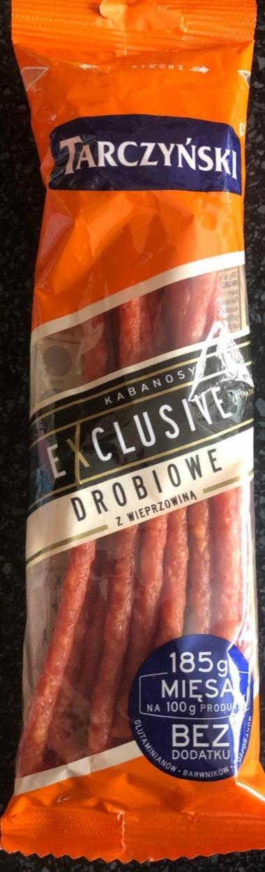 Zdjęcia - Kabanosy exclusive drobiowe z wieprzowiną Tarczyński