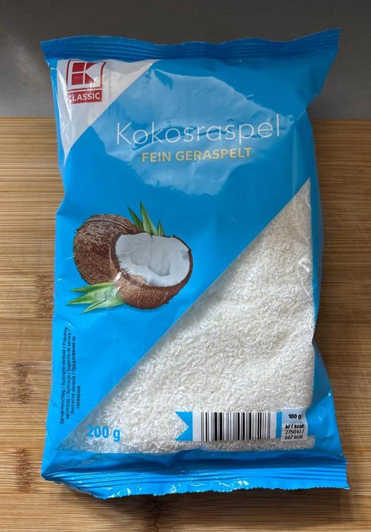 Zdjęcia - Kokosraspel fein geraspelt K-Classic