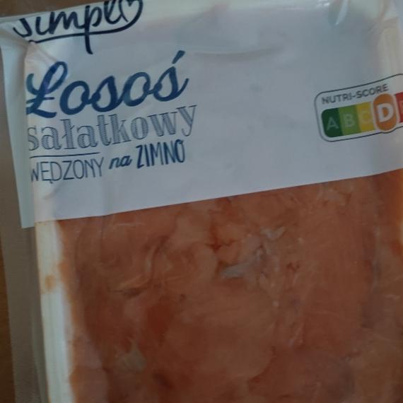 Zdjęcia - Łosoś sałatkowy wędzony na zimno Simply