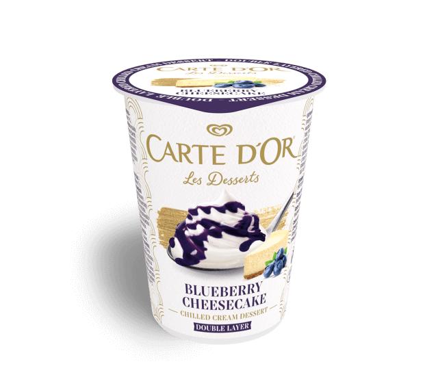 Zdjęcia - Les Desserts Blueberry Cheesecake cream dessert Carte d'Or