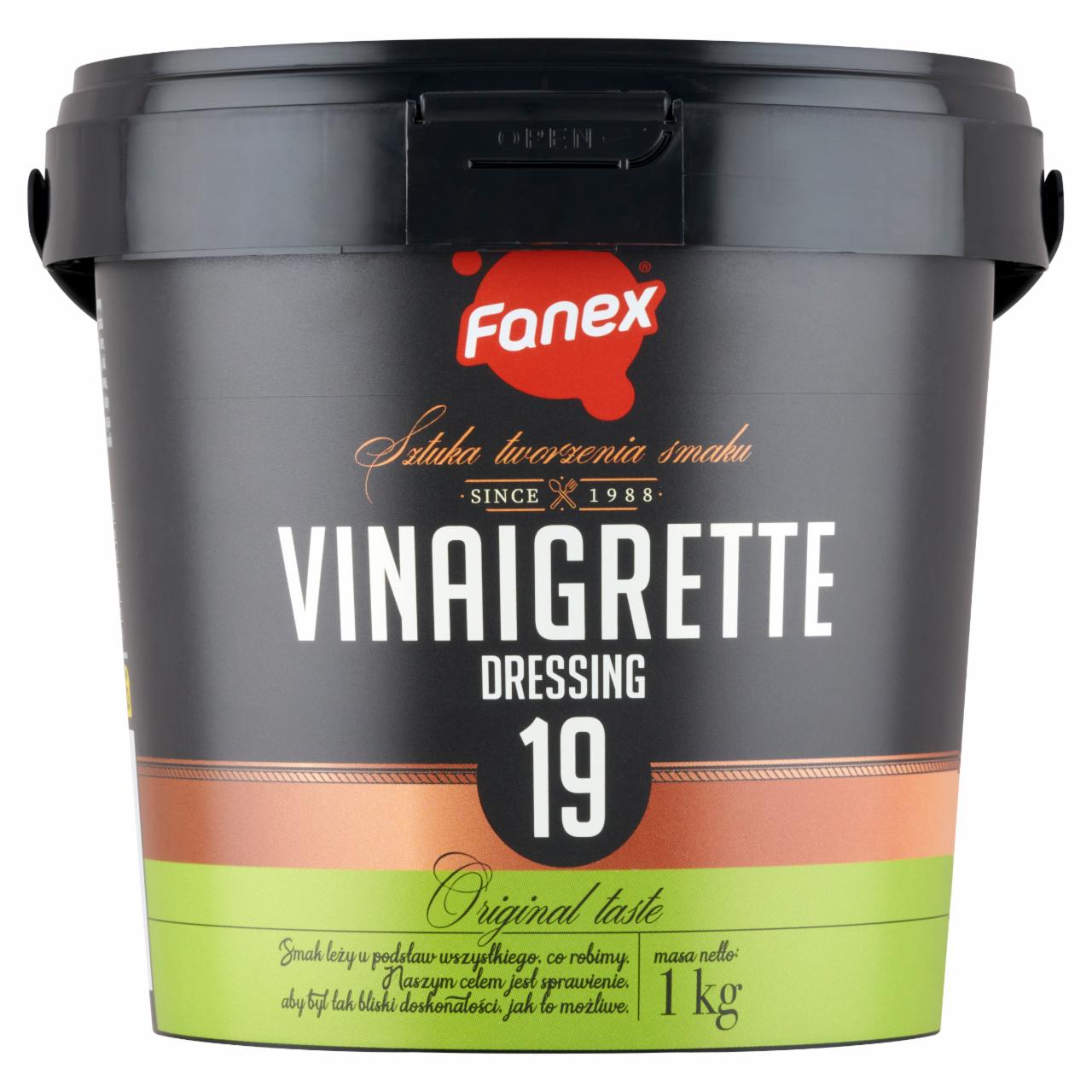Zdjęcia - Fanex Dressing vinaigrette 1 kg