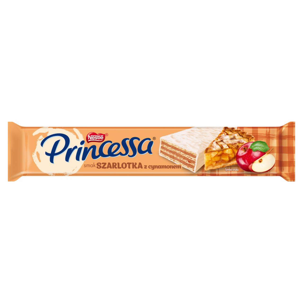 Zdjęcia - Princessa Wafel przekładany kremem smak szarlotka z cynamonem 40 g 