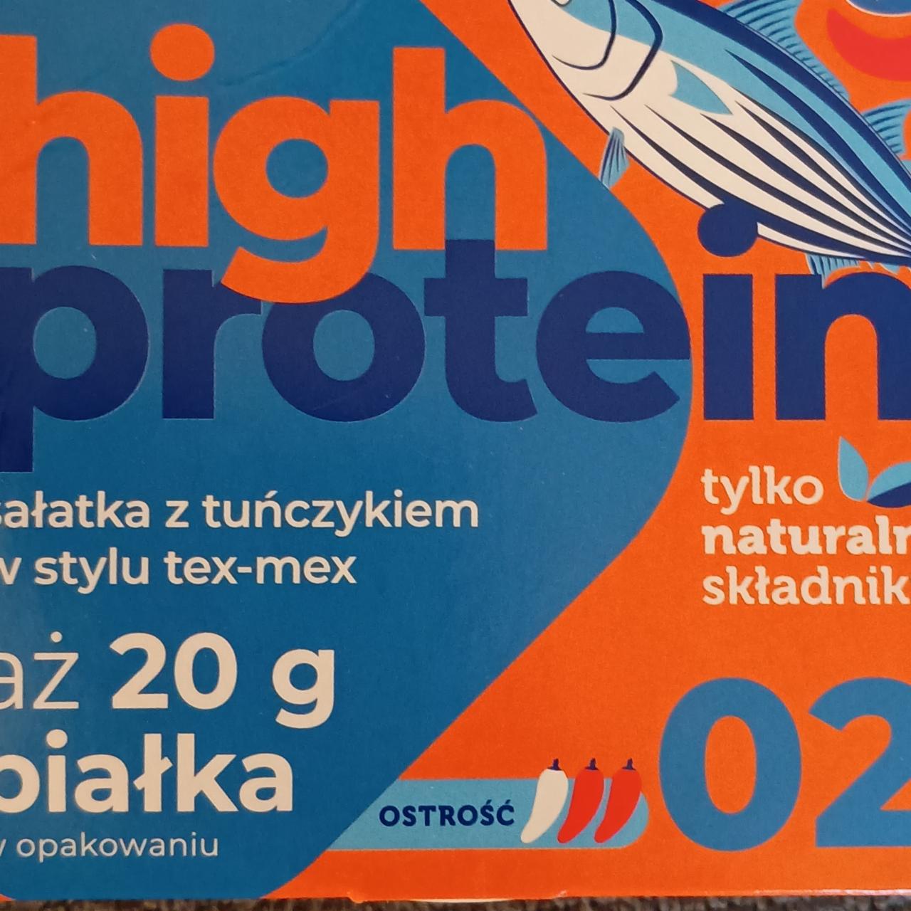 Zdjęcia - High protein sałatka z tuńczykiem w stylu tex mex Evrafish