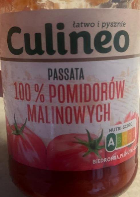 Zdjęcia - Passata 100% pomidorów malinowych Culineo