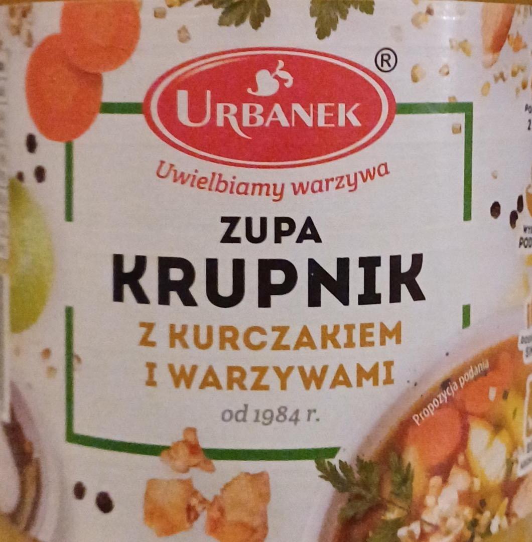 Zdjęcia - Zupa krupnik z kurczakiem i warzywami Urbanek