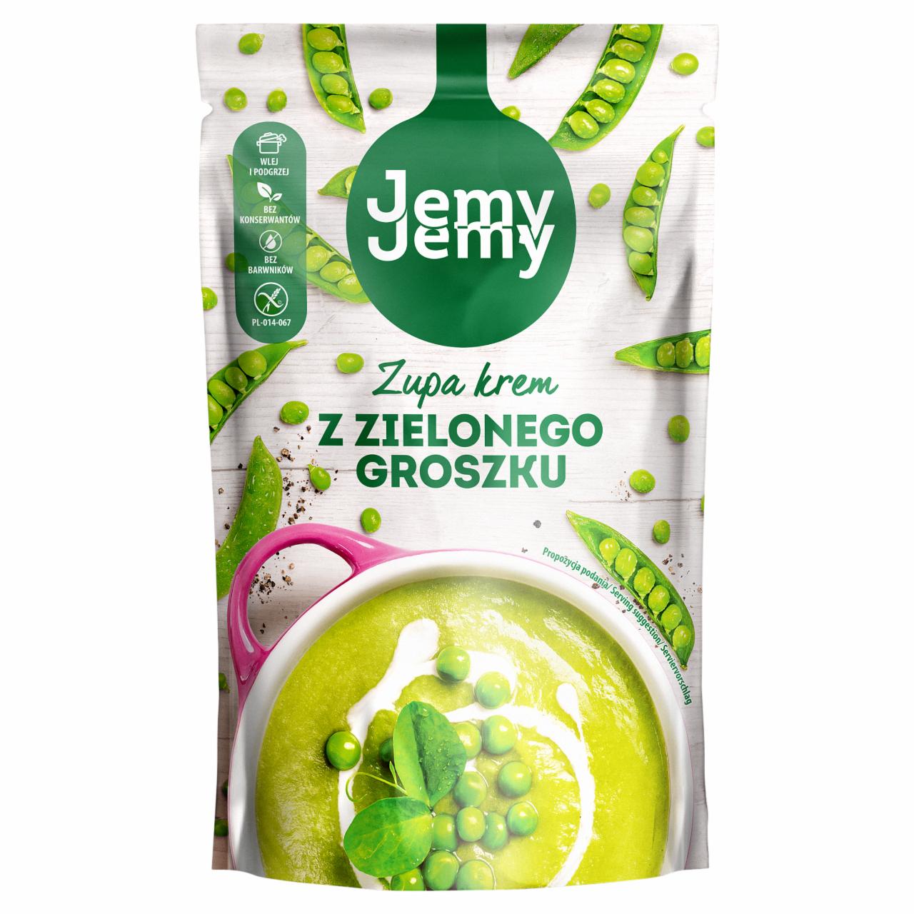 Zdjęcia - JemyJemy Zupa krem z zielonego groszku 375 g