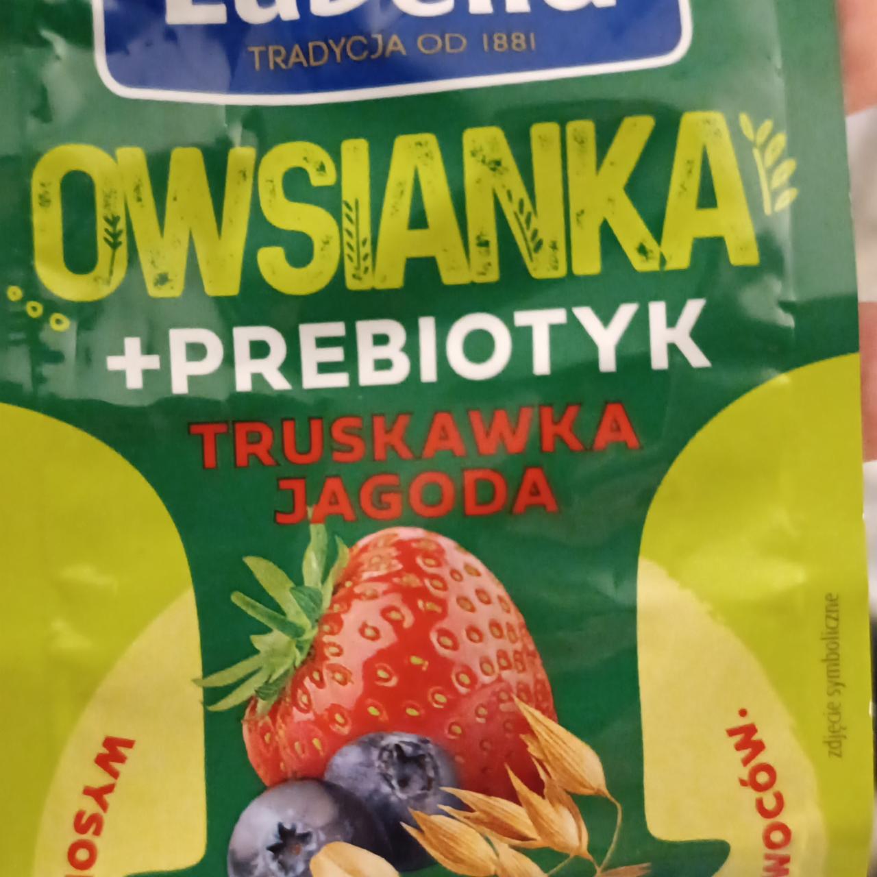 Zdjęcia - Owsianka prebiotyk truskawka jagoda Lubella