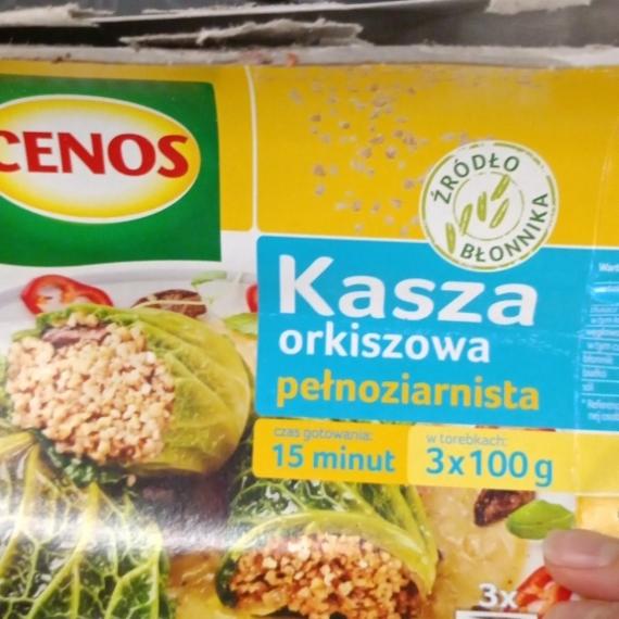 Zdjęcia - Kasza orkiszowa pełnoziarnista 300 g Cenos