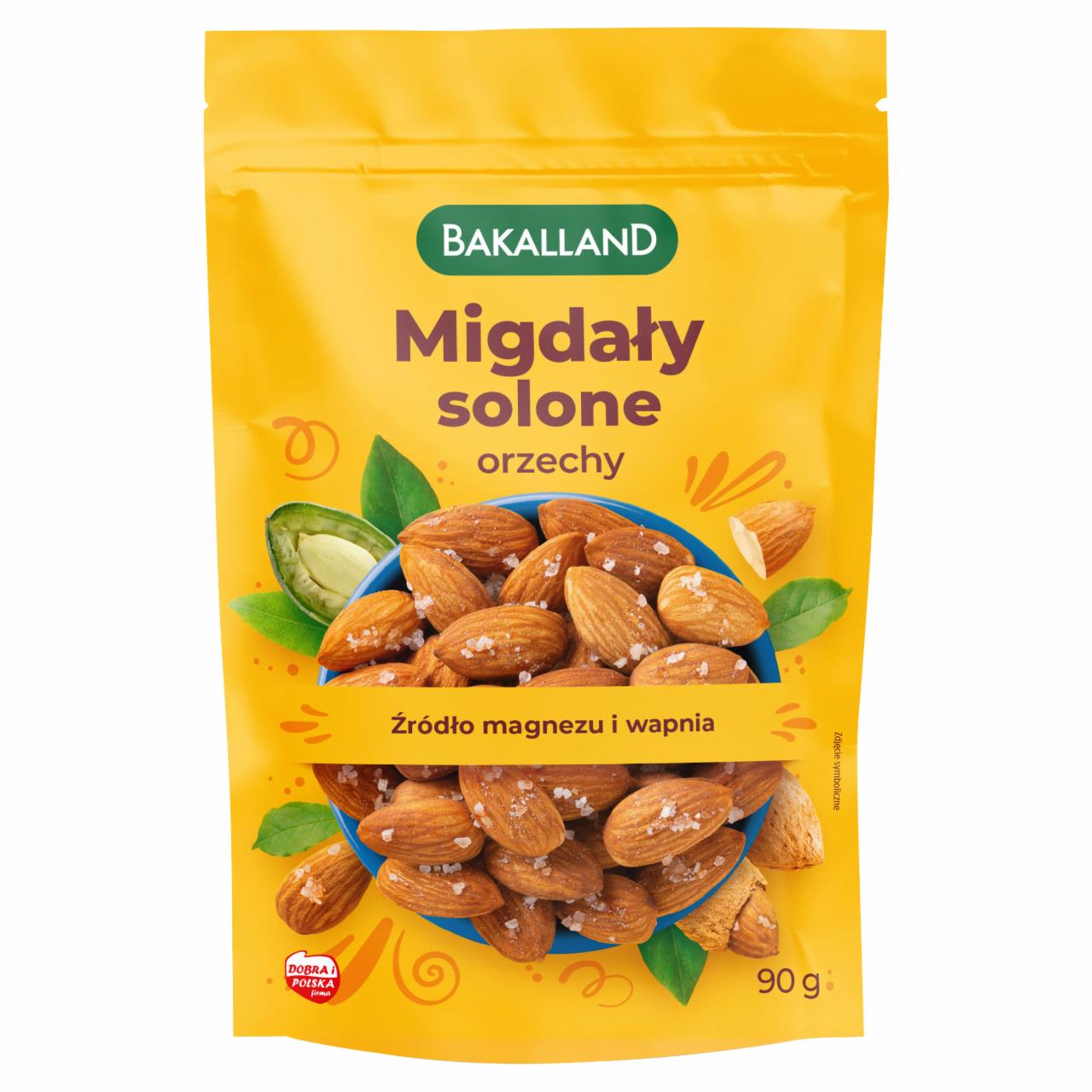 Zdjęcia - Migdały solone orzechy Bakalland