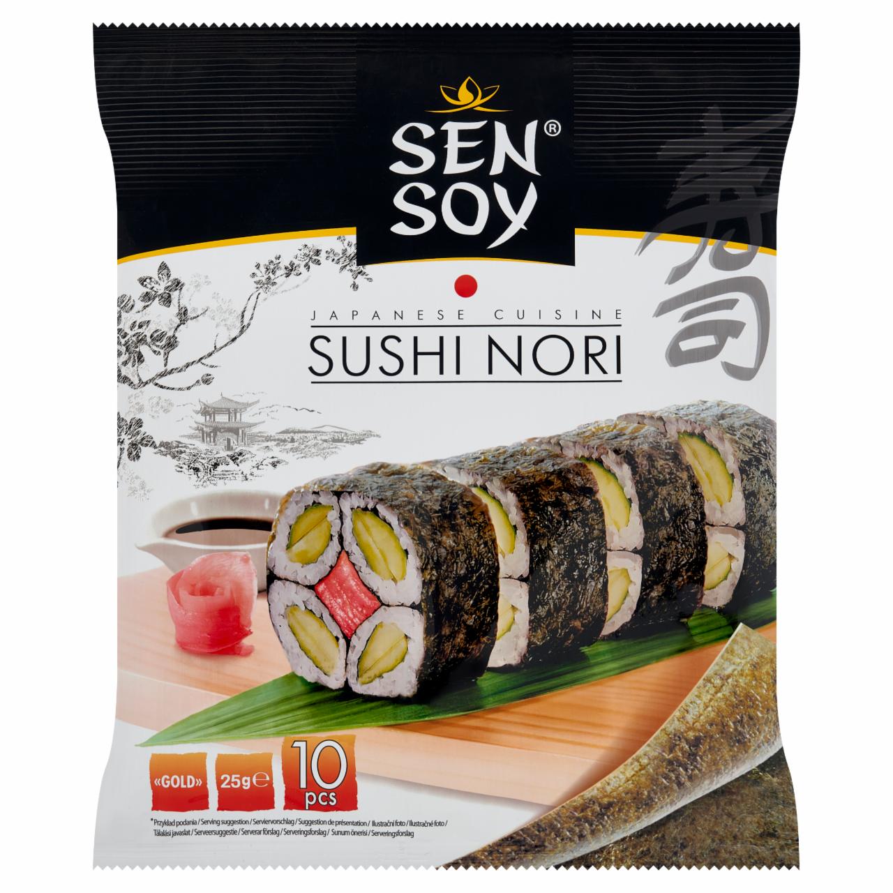 Zdjęcia - Sen Soy Sushi nori z alg morskich 25 g