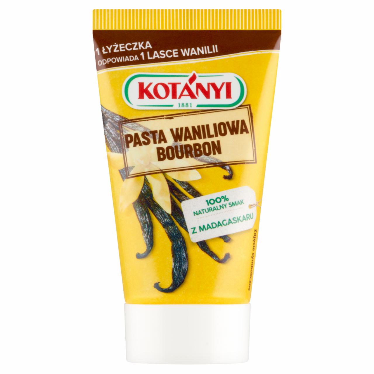 Zdjęcia - Kotányi Pasta waniliowa Bourbon 50 g