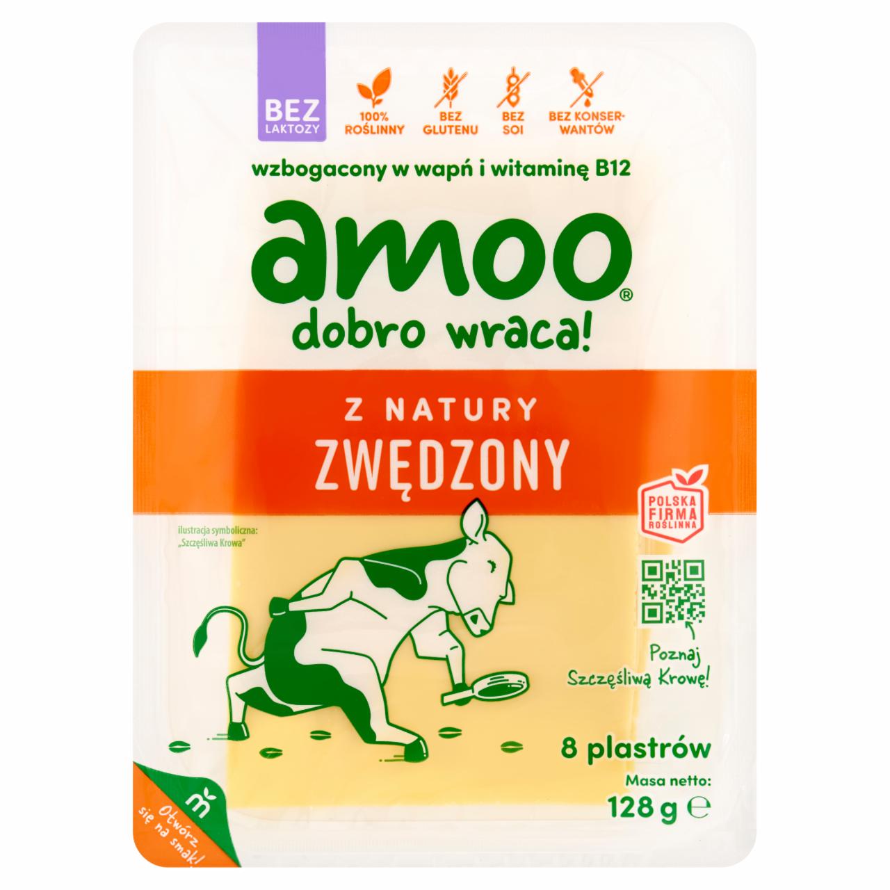 Zdjęcia - Amoo Roślinne plastry z natury zwędzony 128 g