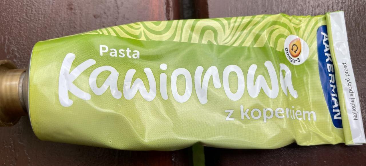Zdjęcia - Pasta kawiorowa z koperkiem Aakerman