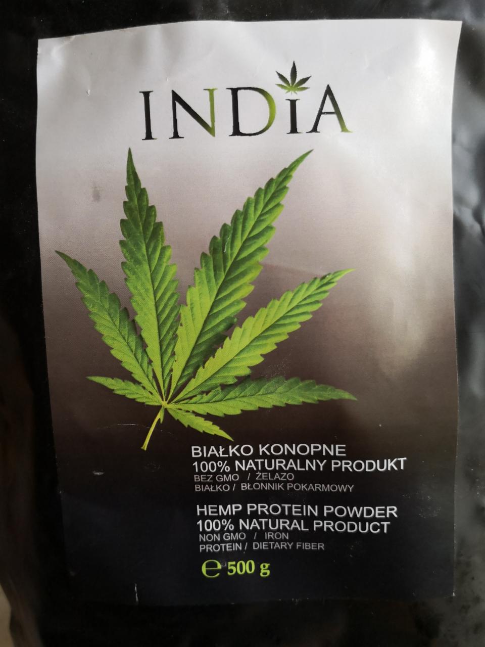Zdjęcia - Białko konopne India