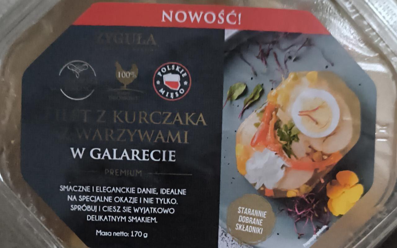 Zdjęcia - Filet z kurczaka z warzywami w galarecie Zyguła