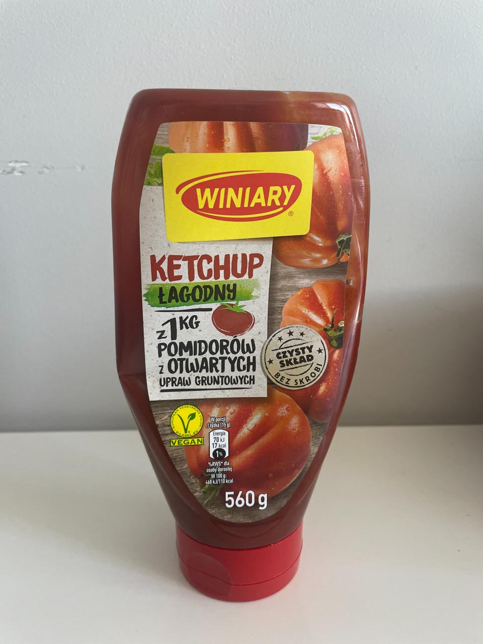 Zdjęcia - Winiary Ketchup łagodny 560 g