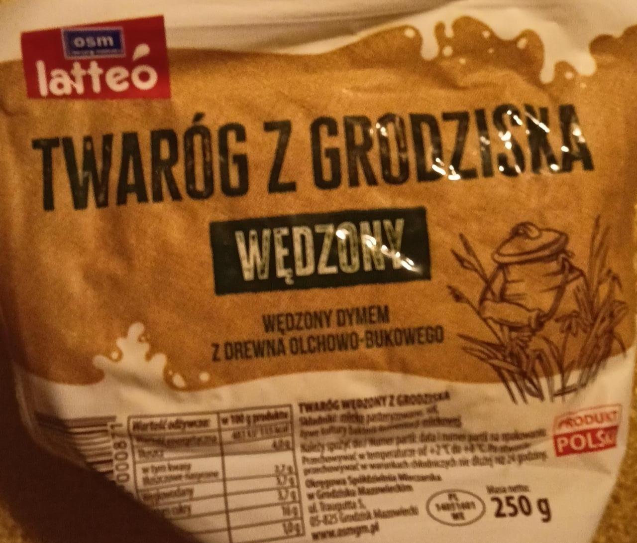 Zdjęcia - Twaróg z grodziska wędzony OSM Latteó