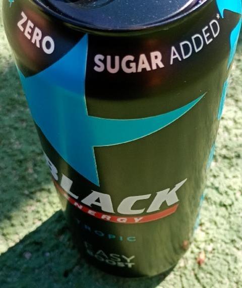 Zdjęcia - Napój energetyczny tropic no limits zero sugar Black