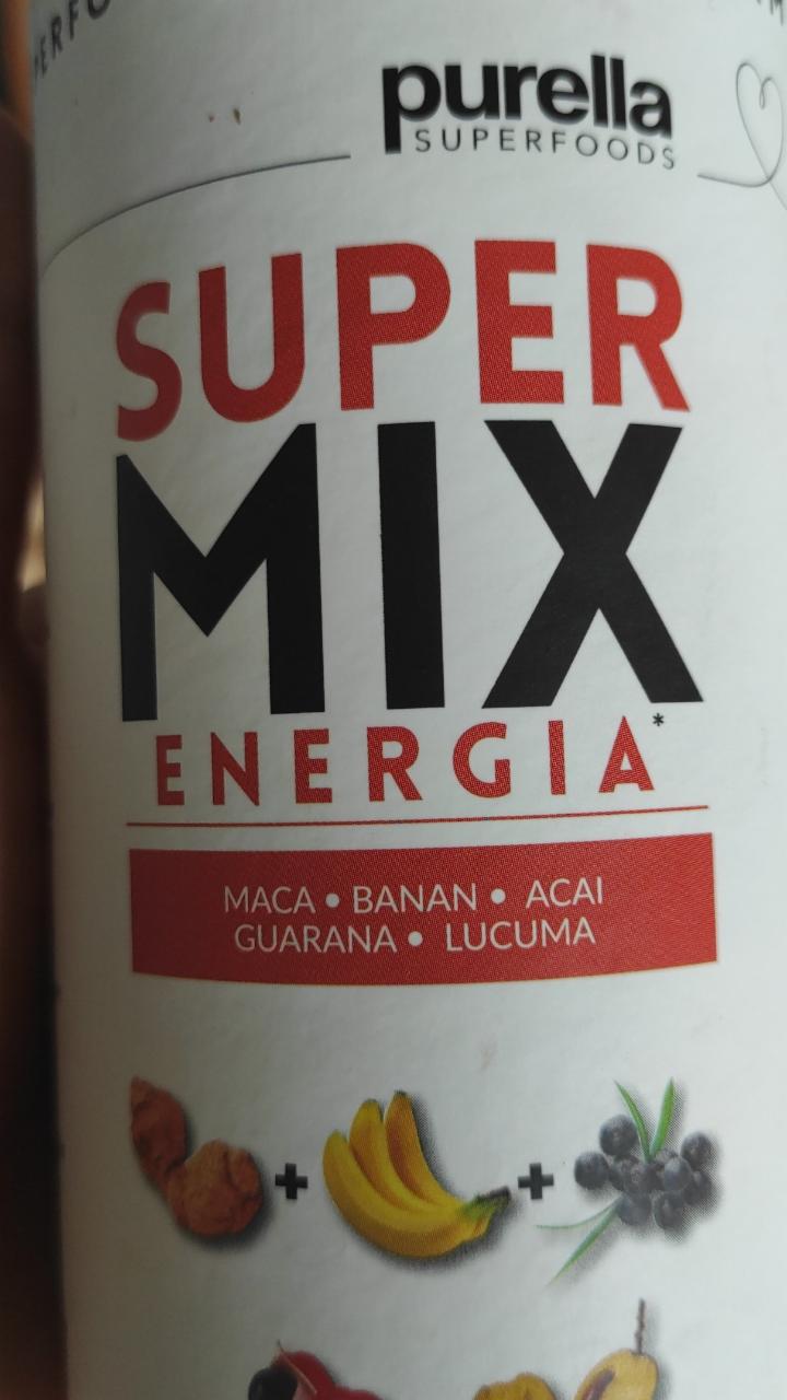 Zdjęcia - Purella Superfoods Mix Mieszanka Superfoods energia 40 g