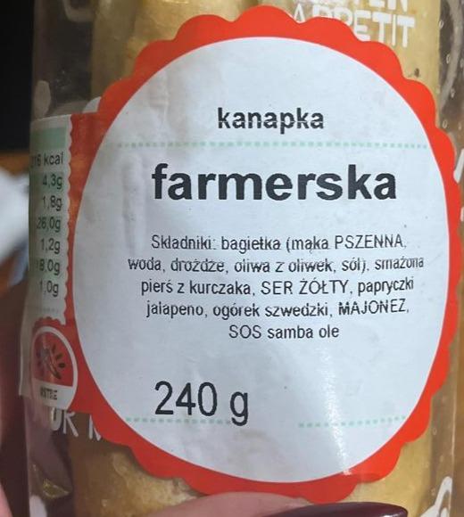 Zdjęcia - Kanapka farmerska Ślimak