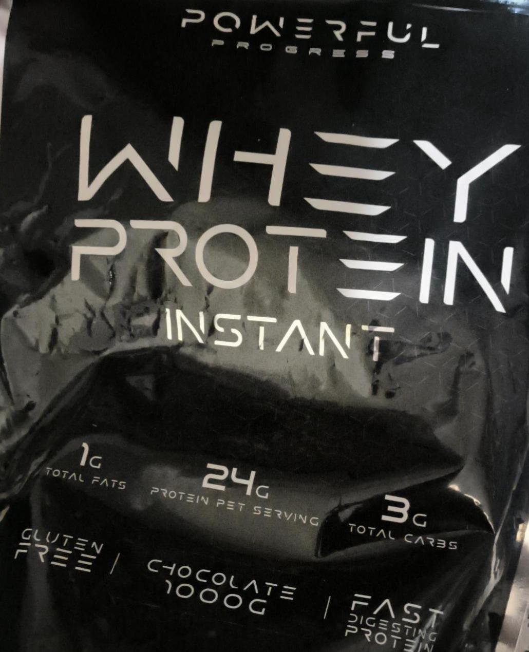 Zdjęcia - Whey protein instant chocolate Powerfull Progress