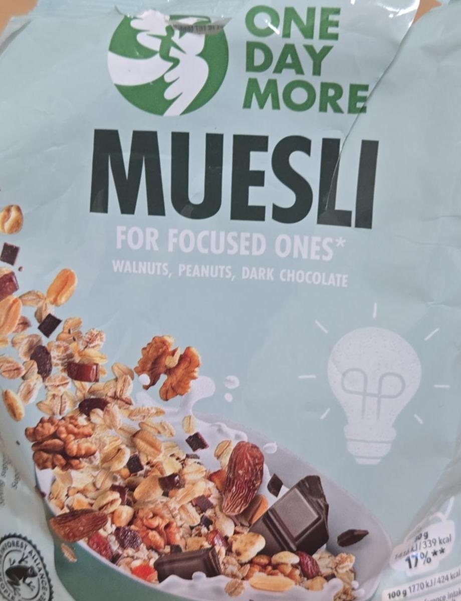 Zdjęcia - muesli for focused ones OneDayMore
