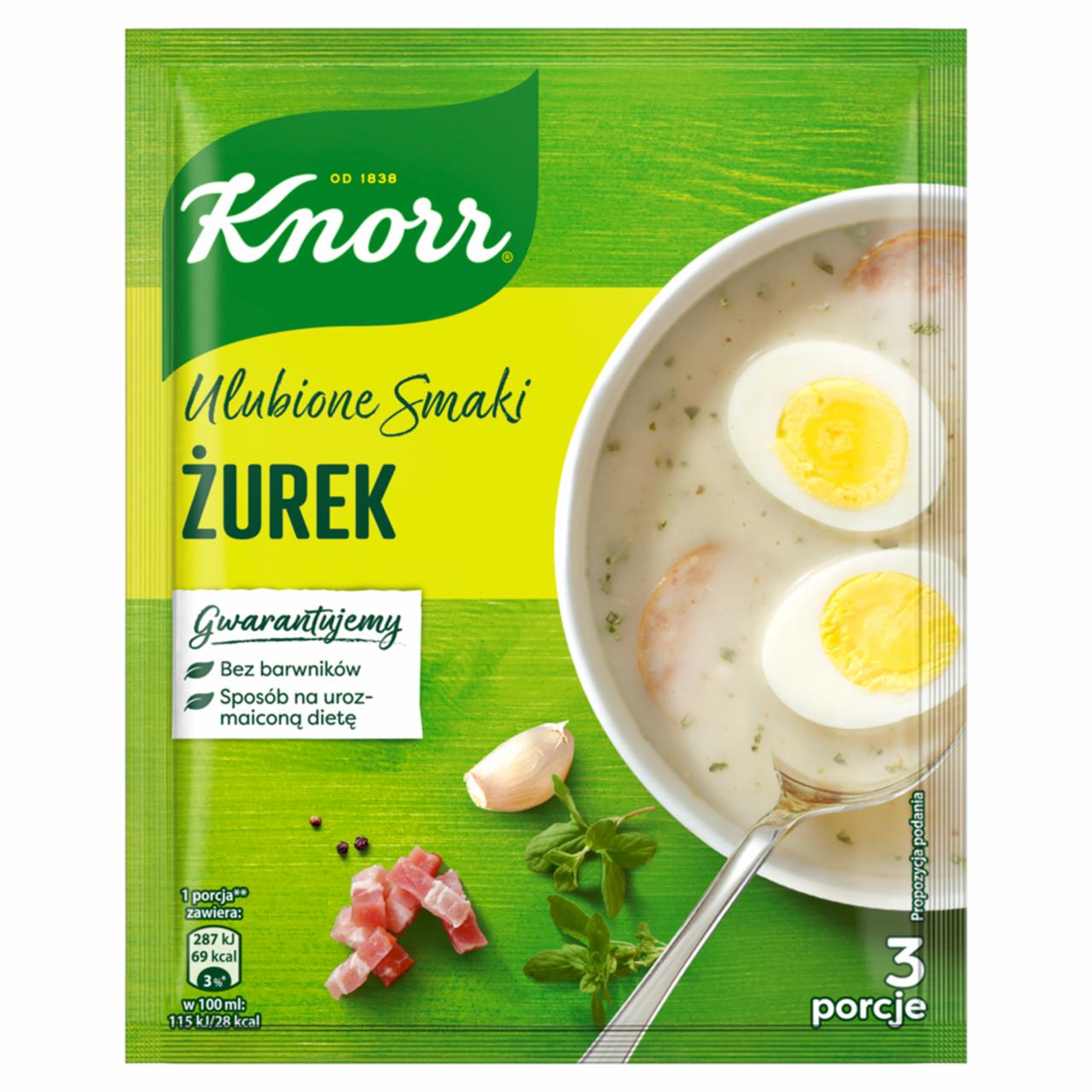 Zdjęcia - Knorr Ulubione Smaki Żurek 54 g