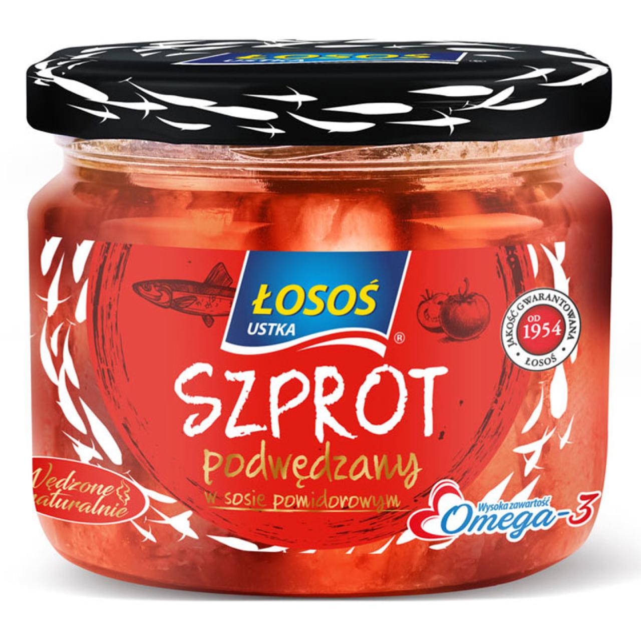 Zdjęcia - Szprot podwędzony w sosie pomidorowym Łosoś Ustka