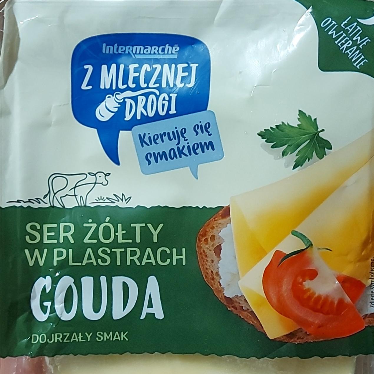 Zdjęcia - Ser żółty w plastrach gouda Intermarche