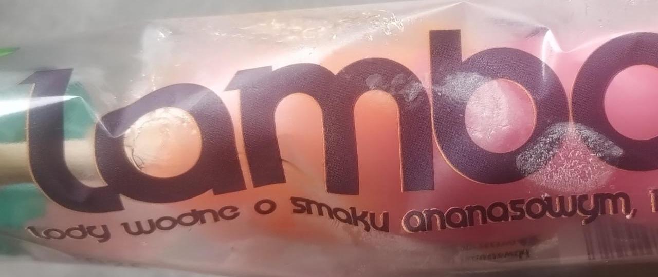 Zdjęcia - Lambada lody wodne o smaku ananasowym, malinowym i mango Lody Jan