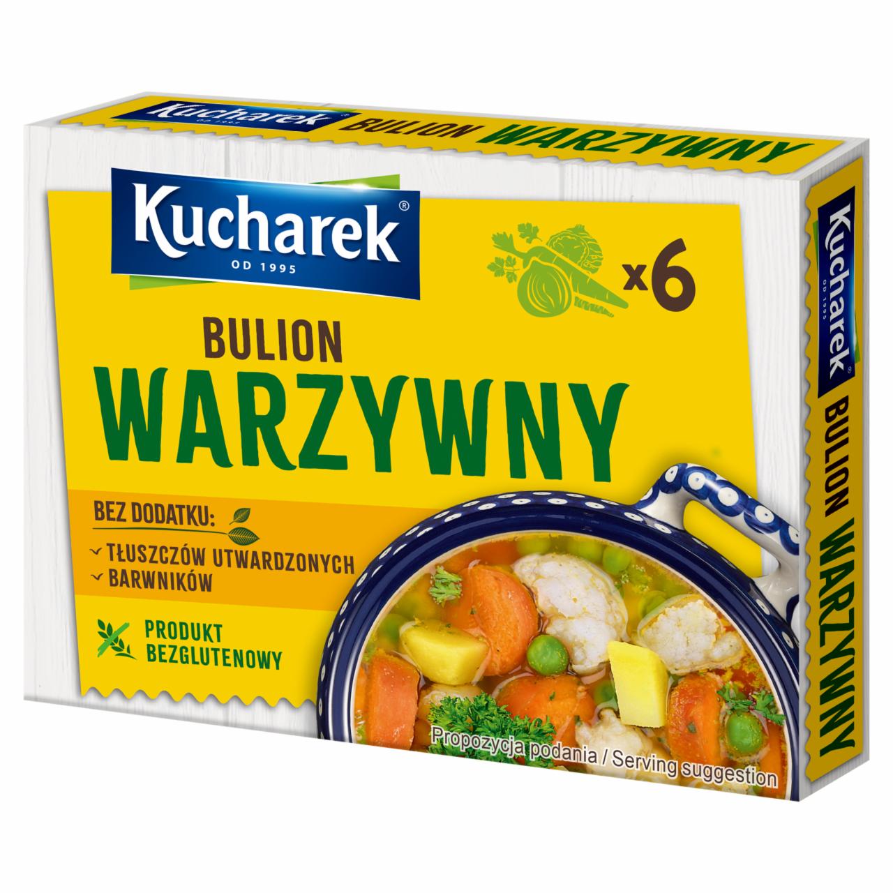 Zdjęcia - Kucharek Bulion warzywny 60 g (6 x 10 g)