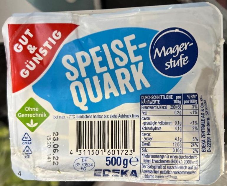 Zdjęcia - Speise-quark Gut&Günstig