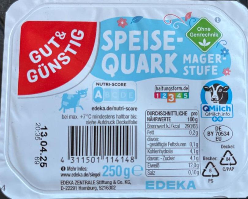 Zdjęcia - Speise-quark Gut&Günstig