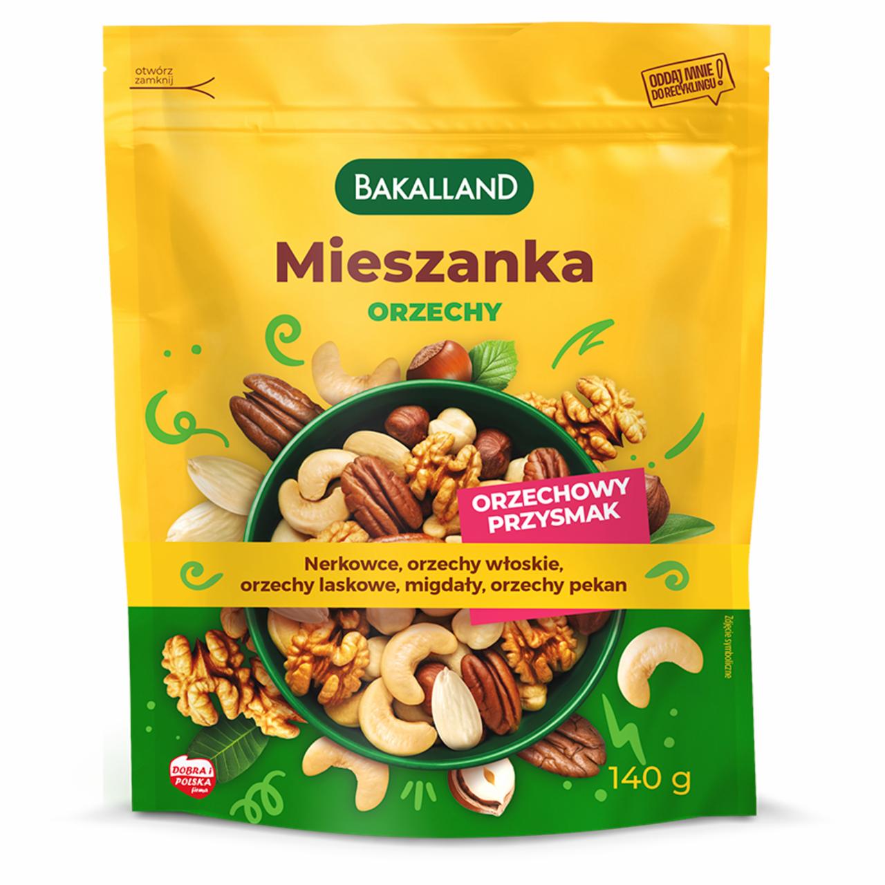 Zdjęcia - Bakalland Mieszanka orzechy 140 g 