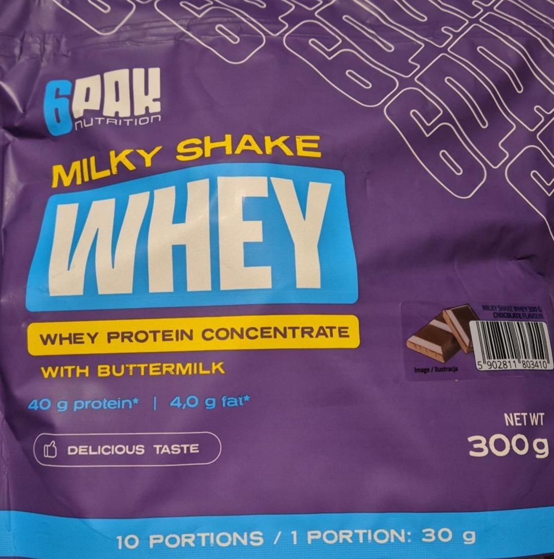 Zdjęcia - Milky shake whey chocolate 6PAK Nutrition