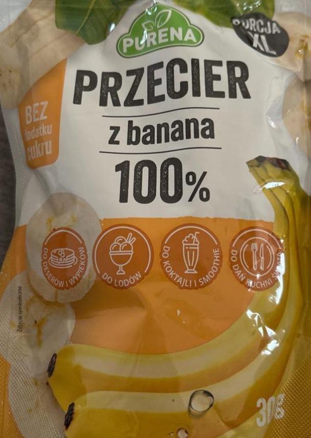 Zdjęcia - Przecier bananowy 100% Purena