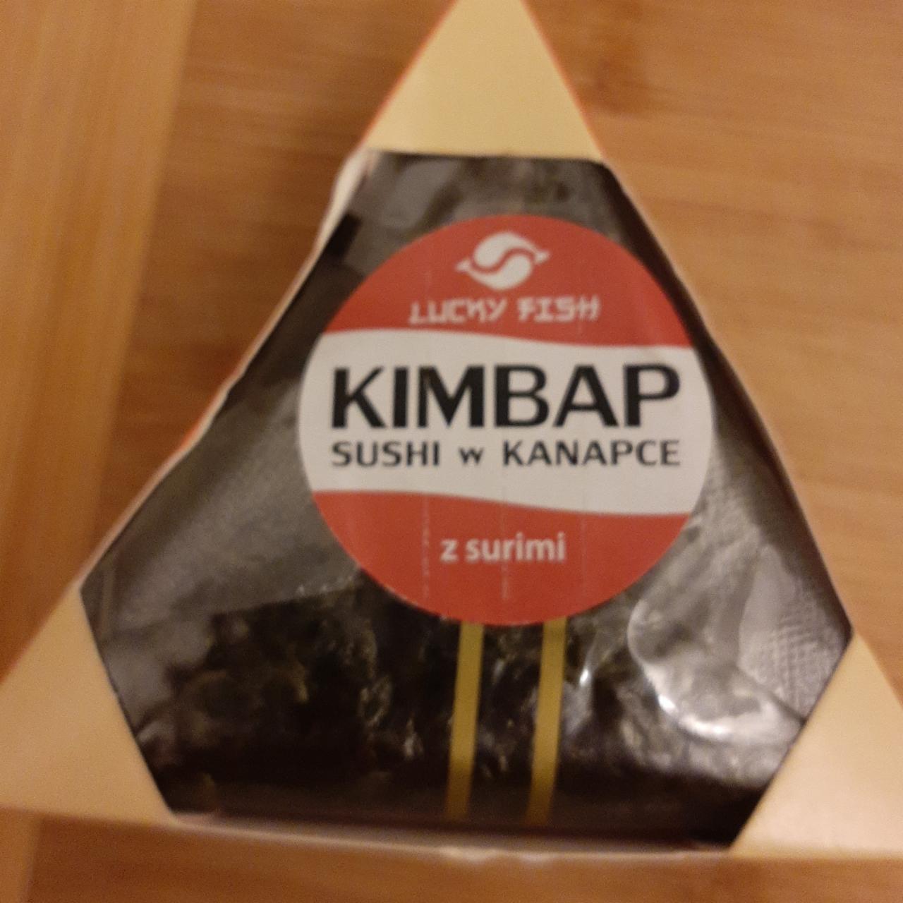 Zdjęcia - Lucky Fish Kimbap sushi w kanapce z surimi 120 g
