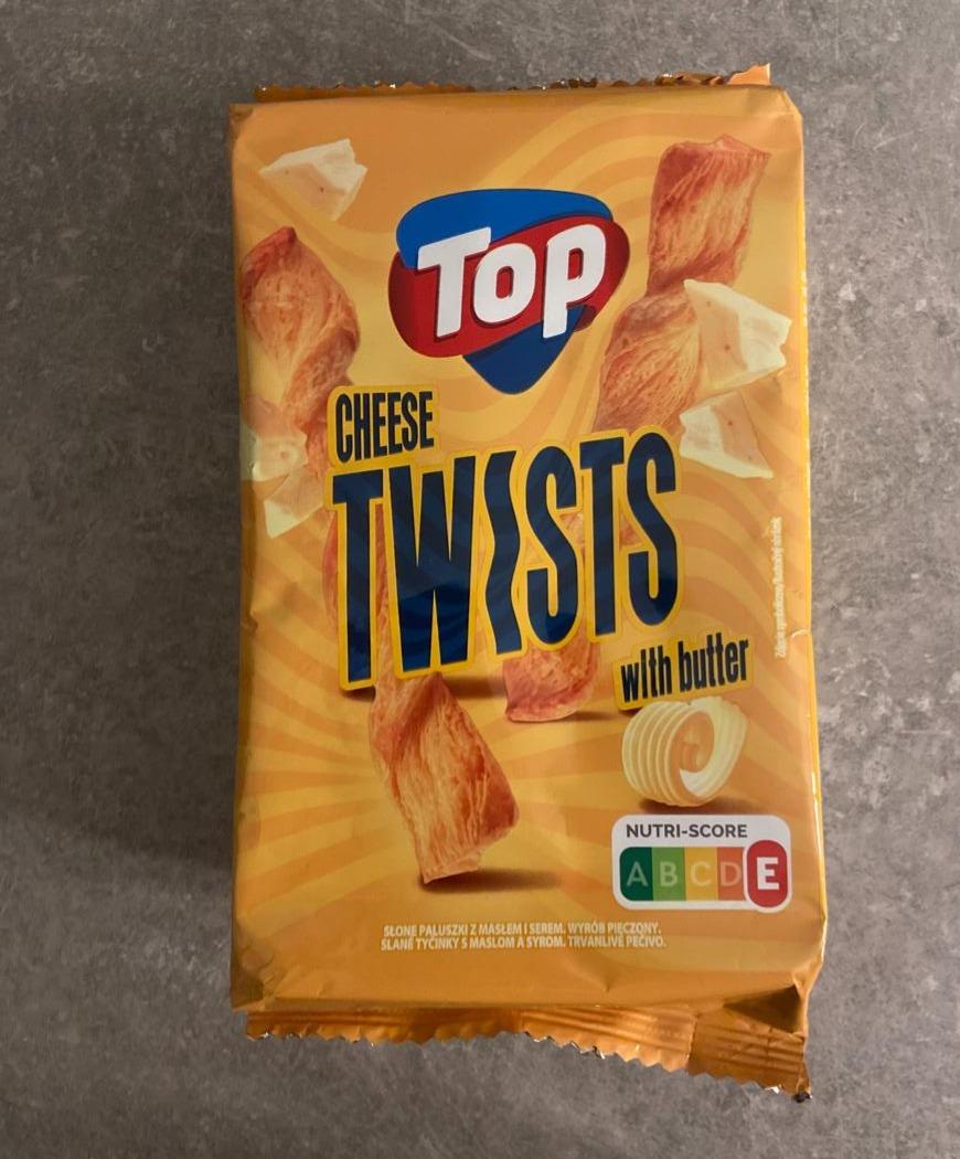 Zdjęcia - Cheese twists with butter Top