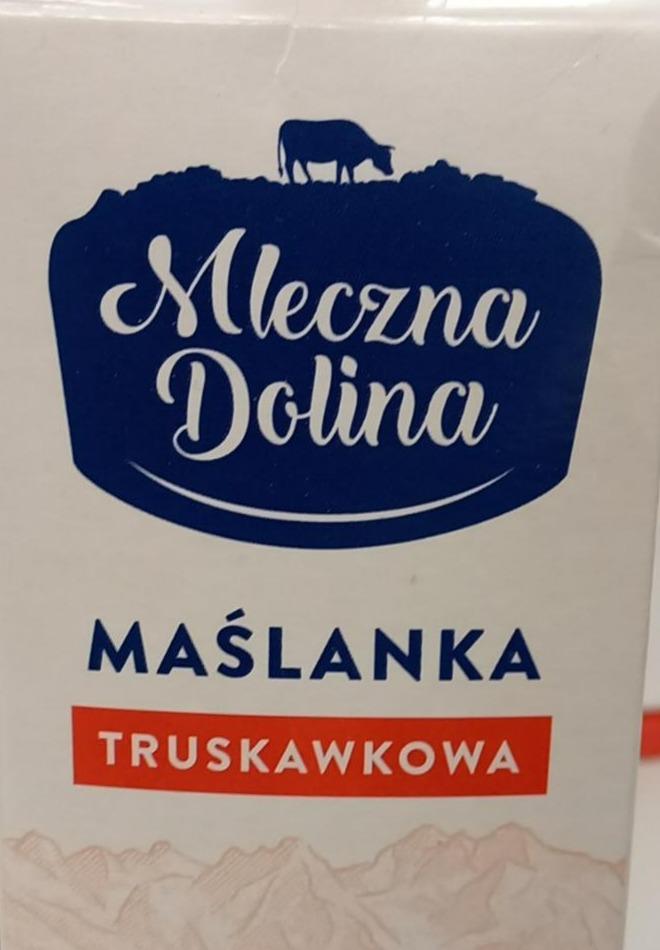 Zdjęcia - maślanka truskawkowa mleczna dolina