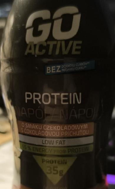 Zdjęcia - Napój proteinowy o smaku czekoladowym Go Active