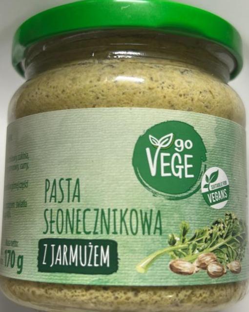 Zdjęcia - Pasta słonecznikowa z jarmużem GO VEGE